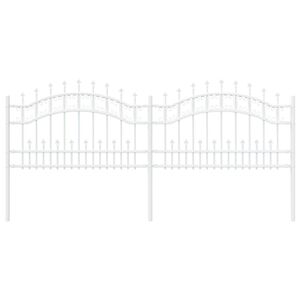 vidaXL Ogrodzenie Ogrodowe KAMPEN 240 x 118 cm Stal Malowana Proszkowo