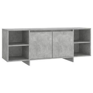 vidaXL Szafka pod TV, szarość betonu, 130x35x50 cm