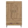 vidaXL Highboard z szufladą Dąb rzemieślniczy 69,5 x 31 x 115 cm