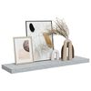 vidaXL P&oacute;łka ścienna, szarość betonu, 90 x 23,5 x 3,8 cm, MDF