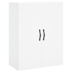 vidaXL Szafka wisząca, biała, 69,5x34x90 cm, materiał drewnopochodny