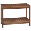 vidaXL Stolik Nocny Łazienkowy naturalny 60 x 30 x 45 cm