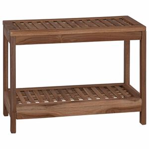vidaXL Stolik Nocny Łazienkowy naturalny 60 x 30 x 45 cm