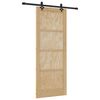 vidaXL Drzwi przesuwne ORKDAL naturalny 83 x 211 cm