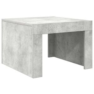 vidaXL Stolik kawowy, betonowy, 50x50x35 cm, materiał drewnopochodny