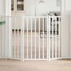 vidaXL Składana bramka zabezpieczająca dla psa, 3 panele, 150 cm