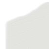 vidaXL Zagł&oacute;wek Z zagł&oacute;wkiem Biały 90 cm Materiał drewnopochodny