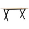 vidaXL Stolik kawowy z nogami w kształcie litery X, 100x50x45 cm