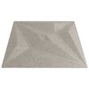 vidaXL Panele ścienne 24 pcs Beton gwiazdy 50 x 50 cm Pianka XPS