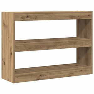 vidaXL P&oacute;łka na książki 2 poziomy 100 x 30 x 72 cm Drewno inżynieryjne