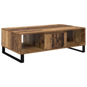 vidaXL Stolik kawowy Stare drewno 104 x 60 x 35 cm Drewno inżynieryjne