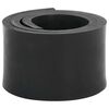 vidaXL Gumowa krawędź do pługa śnieżnego czarna 80x10x1 cm