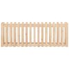vidaXL Rabata ogrodowa z płotkiem, 200x50x70 cm, drewno sosnowe