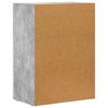 vidaXL Bufet Betonowy szary 59 x 35 x 80.5 cm Materiał drewnopochodny