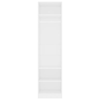 vidaXL Szafa, biała, 50x50x200 cm, płyta wiórowa