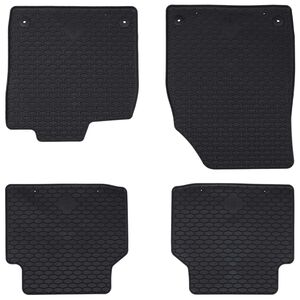 vidaXL Mata samochodowa 4 pcs Czarny pasujące do Audi Q4 etron 2022-