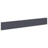 vidaXL Krawężnik do trawnika 30 szt. 100 x 15 cm Stal antracytowy