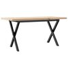vidaXL Stolik kawowy z nogami w kształcie litery X, 90x40x45,5 cm