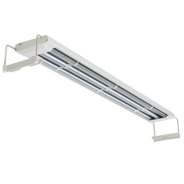 vidaXL Lampa LED do akwarium, IP67, aluminiowa, 80-90 cm