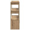 vidaXL Bufet dąb artisan 30 x 80 x 90 cm Materiał drewnopochodny