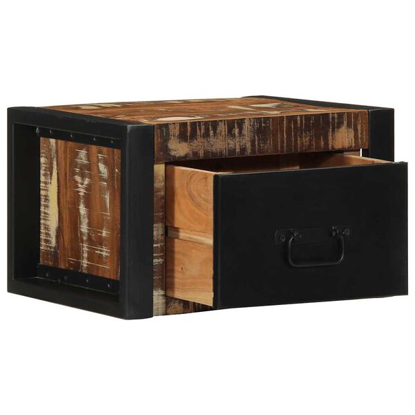 vidaXL Szafki nocne 2 szt. Wielokolorowe 40x35x25 cm