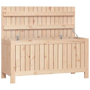 vidaXL Skrzynia ogrodowa, 108x42,5x54 cm, lite drewno sosnowe