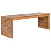 vidaXL Stojak pod telewizor, 110x60x38 cm, lite drewno tekowe