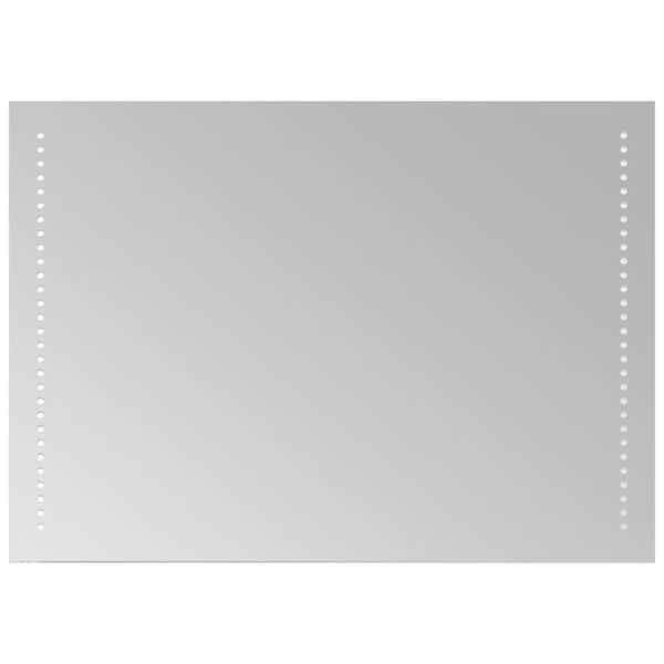 vidaXL Lustro łazienkowe z LED, 70x50 cm