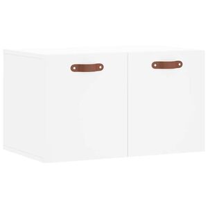 vidaXL Szafka wisząca, biała, 60x36,5x35 cm, materiał drewnopochodny