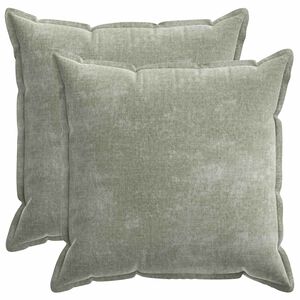vidaXL Poszewka na poduszkę 2 pcs HOUTEN zielony 70 x 70 cm