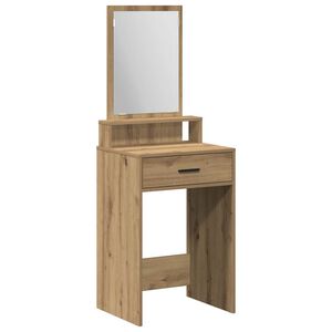 vidaXL Toaletka Dąb rzemieślniczy 50 x 41 x 140 cm Drewno inżynieryjne