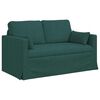 vidaXL Sofa 2 pcs Ciemna zieleń