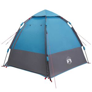 vidaXL 4-osobowy niebieski Poliester 185T