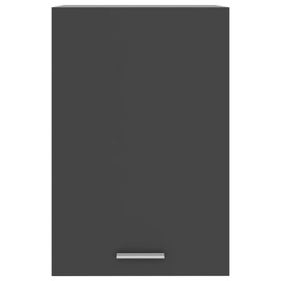 vidaXL Szafka wisząca, szara, 39,5x31x60 cm, płyta wiórowa