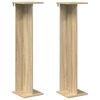 vidaXL Stojak na rośliny 2 pcs Dąb Sonoma 25 x 25,5 x 100,5 cm