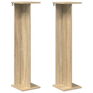 vidaXL Stojak na rośliny Dąb Sonoma 25 x 25,5 x 100,5 cm