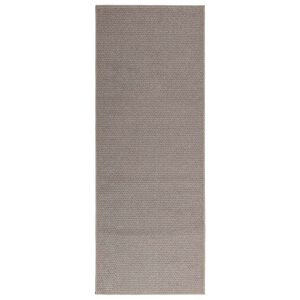 vidaXL Dywan wewnętrzny LUGO Kremowy i Taupe 150 x 80 cm Poliester