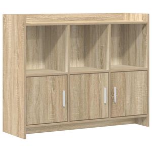 vidaXL Bufet dąb Sonoma 98,5 x 33 x 80 cm Drewno inżynieryjne