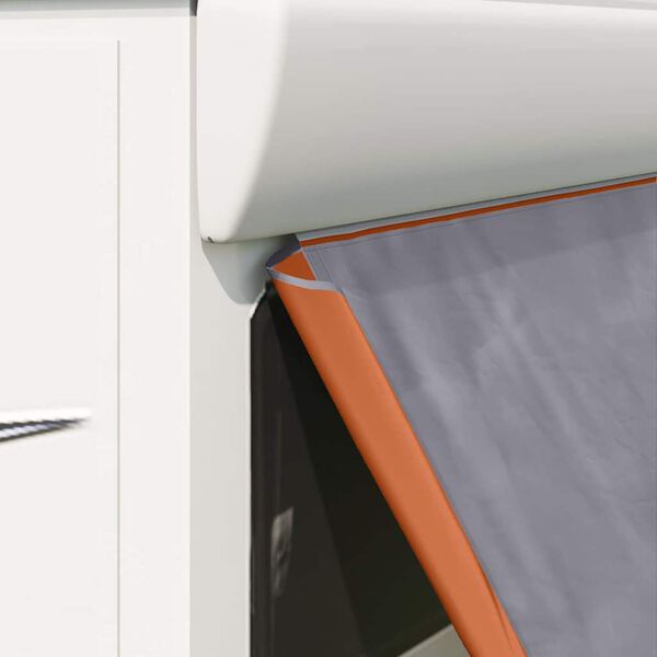 vidaXL Namiot na tylną klapę Szary i pomarańczowy 190 x 150 x 185 cm