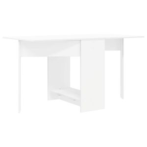 vidaXL St&oacute;ł jadalniany 138 x 70 x 73,5 cm Drewno inżynieryjne Biały