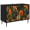 vidaXL Szafka pod telewizor ZAANDAM 69 x 33 x 50,5 cm Czarny dąb