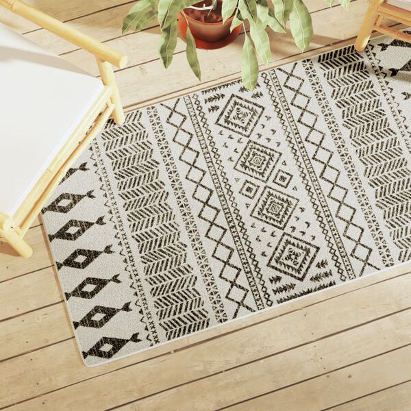 vidaXL Dywan zewnętrzny/wewnętrzny, kolorowy 80x150 cm, antypoślizgowy