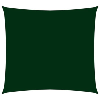 vidaXL Żagiel przeciwsłoneczny, tkanina Oxford, kwadrat, 6x6 m, zieleń