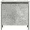 vidaXL Szafki nocne, 2 szt., szarość betonu, 45x34x44,5 cm