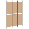 vidaXL 3-panelowy parawan Beżowy 150 x 220 cm tkanina