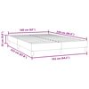 vidaXL Ł&oacute;żko Box Spring bez materaca Jasnoszary 160x220 cm Aksamit