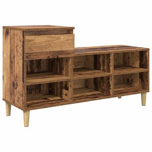 vidaXL Szafka na buty 102 x 36 x 60 cm Drewno inżynieryjne