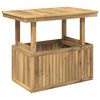 vidaXL Biały 90 x 55 x 75/44,5 cm