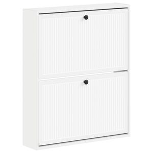 vidaXL Wisząca szafka na buty EDE 71 x 17 x 86 cm Drewno inżynieryjne