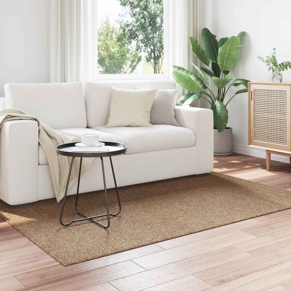 vidaXL Dywany pokojowe AGIRA Naturalny 170 x 120 cm Poliester